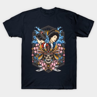 Blossoms and Waves T-Shirt